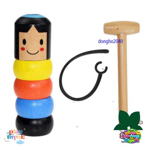 Búp bê Gỗ Daruma Nhật Bản - Đồ Chơi Ảo Thuật Truyền Thống - Độc Đáo Và Sưu Tầm