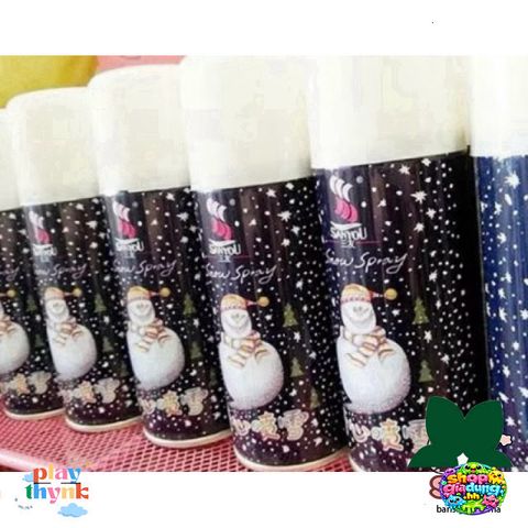 Xịt Tuyết Trang Trí Giáng Sinh 210ml - Bình Xịt Tuyết Siêu Tốc Cho Tiệc, Sự Kiện, Nhà Hàng, Khách Sạn, Lễ Hội