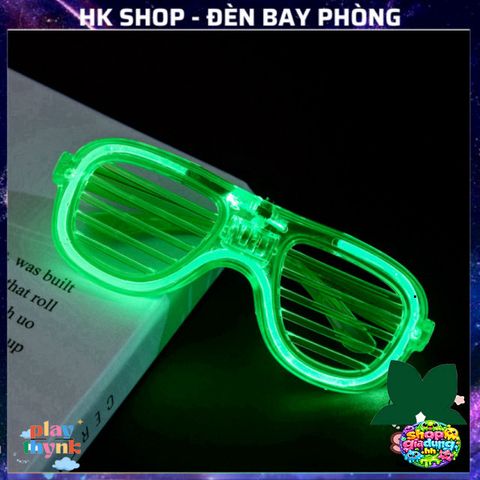 Kính LED Vuông Phát Sáng Thời Trang - Kính Dự Tiệc Bar Club, Phù Hợp Với Tiệc Tùng, Lễ Hội, Quà Tặng Sáng Tạo