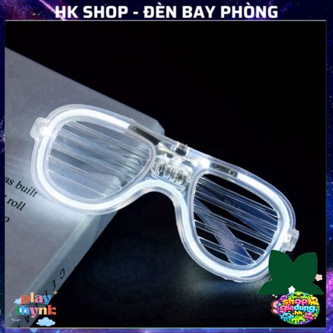 Kính LED Vuông Phát Sáng Thời Trang - Kính Dự Tiệc Bar Club, Phù Hợp Với Tiệc Tùng, Lễ Hội, Quà Tặng Sáng Tạo