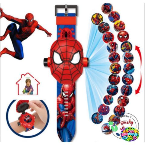 Đồng Hồ Spider-Man LED Cao Cấp - Thiết Kế Hiện Đại, Dễ Dàng Điều Chỉnh, Phù Hợp Cho Mọi Đối Tượng, Đồ Trang Trí Thời Thượng