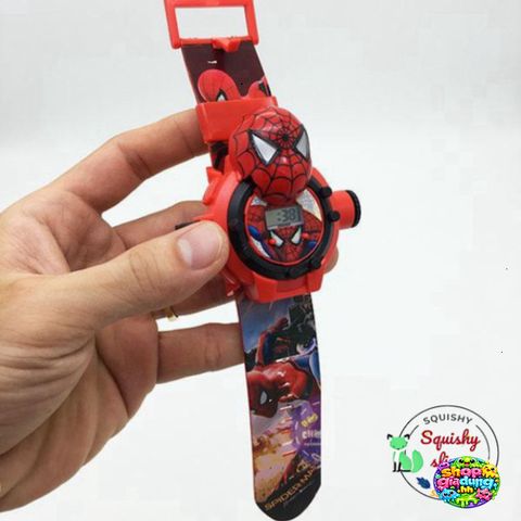 Đồng Hồ Spider-Man LED Cao Cấp - Thiết Kế Hiện Đại, Dễ Dàng Điều Chỉnh, Phù Hợp Cho Mọi Đối Tượng, Đồ Trang Trí Thời Thượng