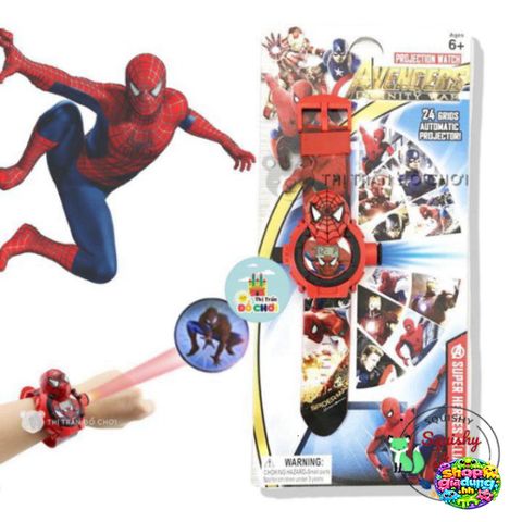 Đồng Hồ Spider-Man LED Cao Cấp - Thiết Kế Hiện Đại, Dễ Dàng Điều Chỉnh, Phù Hợp Cho Mọi Đối Tượng, Đồ Trang Trí Thời Thượng