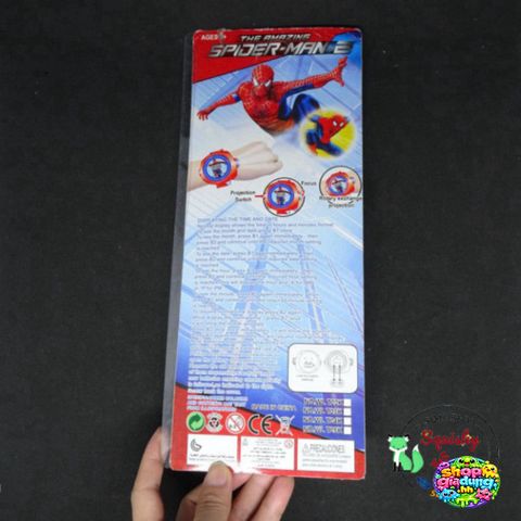 Đồng Hồ Spider-Man LED Cao Cấp - Thiết Kế Hiện Đại, Dễ Dàng Điều Chỉnh, Phù Hợp Cho Mọi Đối Tượng, Đồ Trang Trí Thời Thượng