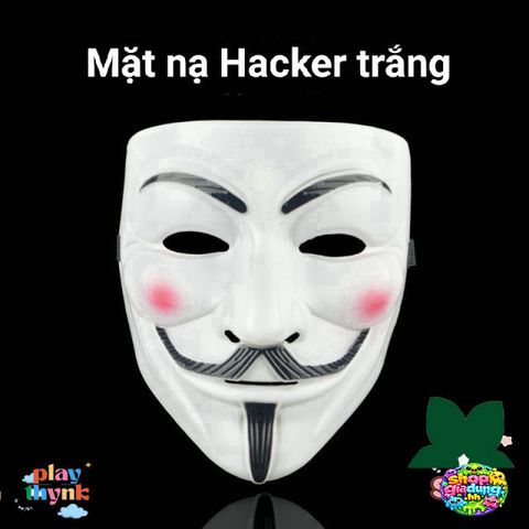 Mặt Nạ HACKER Anonymous Halloween - Đồ Hóa Trang Tuyệt Vời cho Ngày Lễ Hội, Phong Cách Vendetta độc đáo