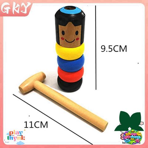 Túi Xách Gỗ Daruma Ma Thuật Nhật Bản - Đồ Chơi Truyền Thống Vui Nhộn, Tái Tạo Hình Thú Vị Cho Các Tín Đồ Yêu Thích