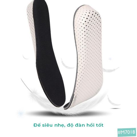 Lót Giày Tăng Chiều Cao Thể Thao MWC M7018 - Đệm êm chân, Thoáng khí, Phù hợp cho Nam Nữ, Độn Đế 1.5-4.5cm