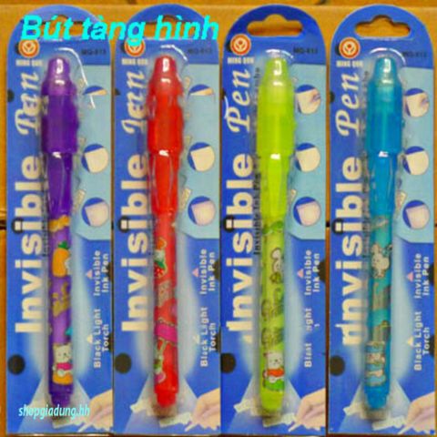 Bút Tàng Hình 2 Trong 1 Chiếu Tia Hồng Ngoại - Bút Viết Đánh Giá Tiền, Hàng Mới 100% Chất Lượng Cao