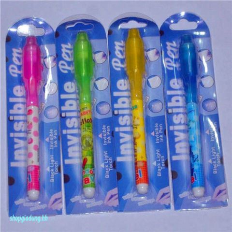 Bút Tàng Hình 2 Trong 1 Chiếu Tia Hồng Ngoại - Bút Viết Đánh Giá Tiền, Hàng Mới 100% Chất Lượng Cao