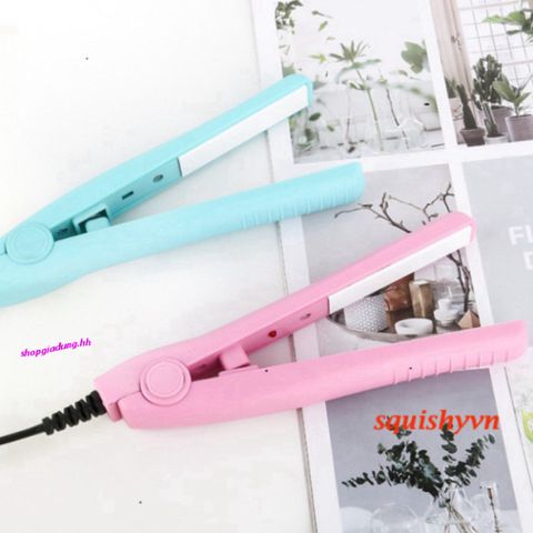 Máy Là Tóc Mini 2 Trong 1 - Duỗi và Uốn Tóc Tiện Lợi, Dễ Dàng Mang Đi, Phù Hợp Với Tất Cả Loại Tóc