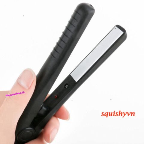 Máy Là Tóc Mini 2 Trong 1 - Duỗi và Uốn Tóc Tiện Lợi, Dễ Dàng Mang Đi, Phù Hợp Với Tất Cả Loại Tóc