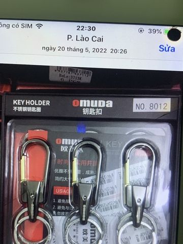 Móc Khóa Ô Tô Xe Máy Cao Cấp OMUDA 8012 - Thiết Kế Sang Trọng, Quà Tặng Ý Nghĩa Cho Bạn Bè và Người Thân