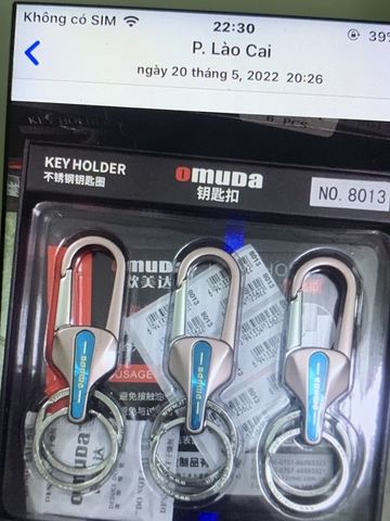 Móc Khóa Ô Tô Xe Máy Cao Cấp OMUDA 8012 - Thiết Kế Sang Trọng, Quà Tặng Ý Nghĩa Cho Bạn Bè và Người Thân