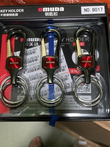 Móc Khóa Ô Tô Xe Máy Cao Cấp OMUDA 8012 - Thiết Kế Sang Trọng, Quà Tặng Ý Nghĩa Cho Bạn Bè và Người Thân