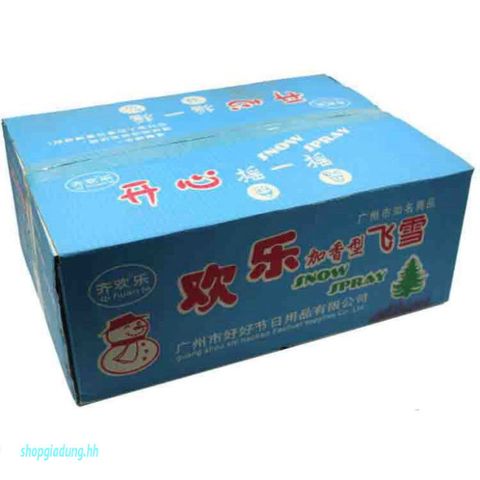 Bình Xịt Tuyết Không Tan Giáng Sinh - Trang Trí Cửa Kính và Cây Thông Noel - Phụ Kiện Giáng Sinh Độc Đáo