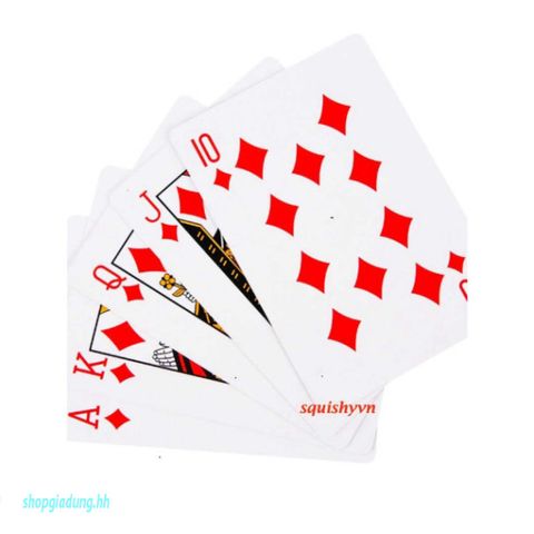 Bộ Bài Tây Poker Khổng Lồ A4 - 10 Mẫu Độc Đáo, Kích Thước Lớn Dùng Cho Trình Diễn, Giảng Dạy và Sân Khấu