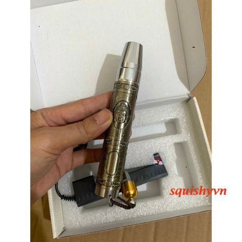 Đèn Pin Mini 3 Trong 1 Công Nghệ LED - Soi Đá Quý, Tiền Giả, Tài Liệu Hữu Ích - Thiết Kế Mắt Phật Sang Trọng, Siêu Sáng 365nm