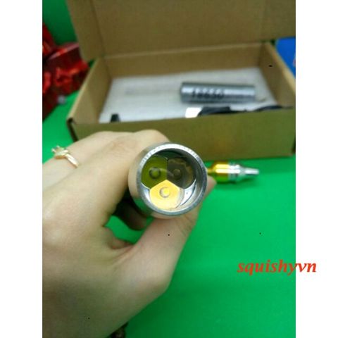 Đèn Pin Mini 3 Trong 1 Công Nghệ LED - Soi Đá Quý, Tiền Giả, Tài Liệu Hữu Ích - Thiết Kế Mắt Phật Sang Trọng, Siêu Sáng 365nm