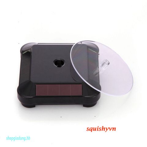 Bàn Xoay Trang Sức 360 Độ - Đế Bày Hàng Chất Liệu ABS Cao Cấp Kích Thước 13cm - Món Quà Tiện Lợi Cho Cửa Hàng và Nhà Ở