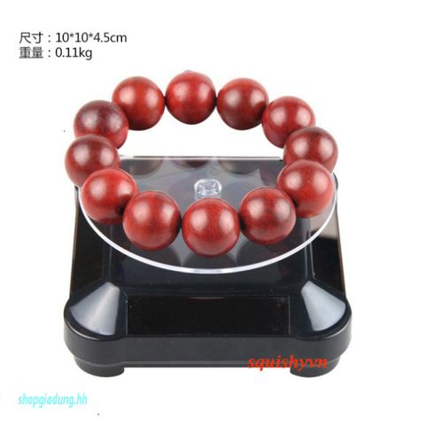 Bàn Xoay Trang Sức 360 Độ - Đế Bày Hàng Chất Liệu ABS Cao Cấp Kích Thước 13cm - Món Quà Tiện Lợi Cho Cửa Hàng và Nhà Ở