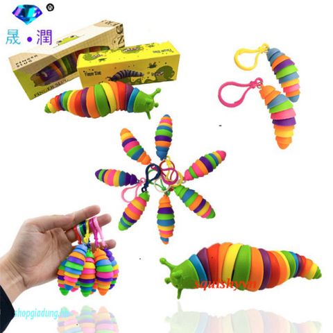 Móc Khoá Ốc Sên 7 Màu Cao Cấp - Phụ Kiện Thời Trang Dẻo Đẹp, Giá Rẻ và Chất Liệu Cao Su Đặc