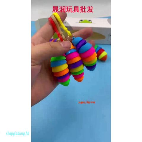 Móc Khoá Ốc Sên 7 Màu Cao Cấp - Phụ Kiện Thời Trang Dẻo Đẹp, Giá Rẻ và Chất Liệu Cao Su Đặc