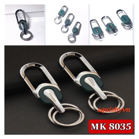 Móc Khoá Đa Năng OMUDA 8014 - Móc Khóa Inox Cao Cấp Cho Xe Gắn Máy - Thiết Kế Sang Trọng, Bền Bỉ, Chốt Móc Đĩa Quần