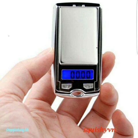 Cân Điện Tử Mini 200G - Cân Móc Khóa Trang Sức Chính Xác 0.01g, Dễ Dàng Mang Theo, Màn Hình LCD Xanh Dễ Nhìn