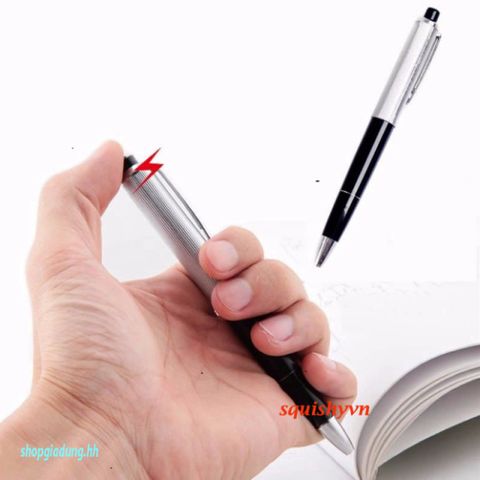 Bút Bi Giật Điện Vui Nhộn - Phụ Kiện Hài Hước Trò Chơi Đáng Yêu, Quà Tặng Gag Prank Thú Vị