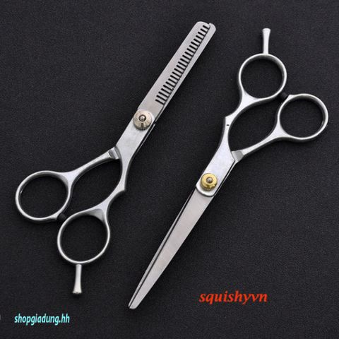 Kéo cắt tóc 6 inch thép không gỉ chuyên dụng cho thợ làm tóc - Công cụ cắt tóc chuyên nghiệp, chất lượng cao, giá rẻ