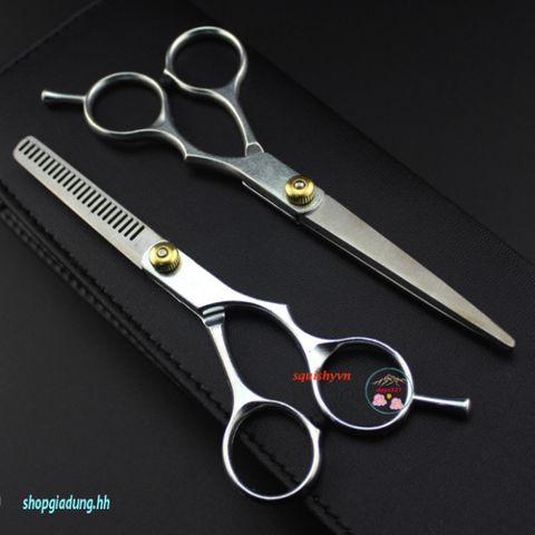 Kéo cắt tóc 6 inch thép không gỉ chuyên dụng cho thợ làm tóc - Công cụ cắt tóc chuyên nghiệp, chất lượng cao, giá rẻ