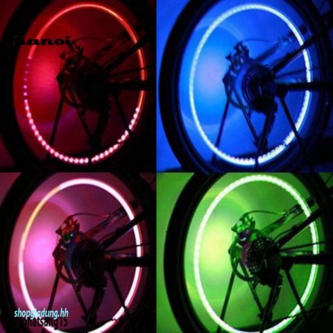 Đèn LED Neon Gắn Nắp Van Bánh Xe Đạp Điện Mô Tô Xe Hơi - Trang Trí Phát Sáng Phong Cách Thể Thao, Dễ Lắp Đặt, Hiệu Ứng Ban Đêm