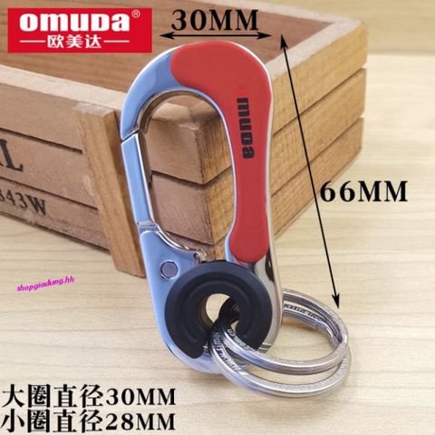 Móc Khóa Ô Tô & Xe Máy OMUDA 8013 - Thiết Kế Thời Thượng, Kim Loại Cao Cấp - Quà Tặng Sang Trọng Chất Lượng Cao