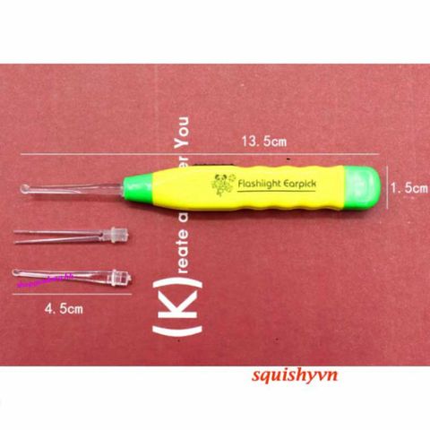 Dụng Cụ Lấy Ráy Tai Có Đèn Đầu Mềm An Toàn Cho Bé - Thiết Bị Soi Ráy Tai Tiện Lợi, Bảo Vệ Sức Khỏe Trẻ Nhỏ