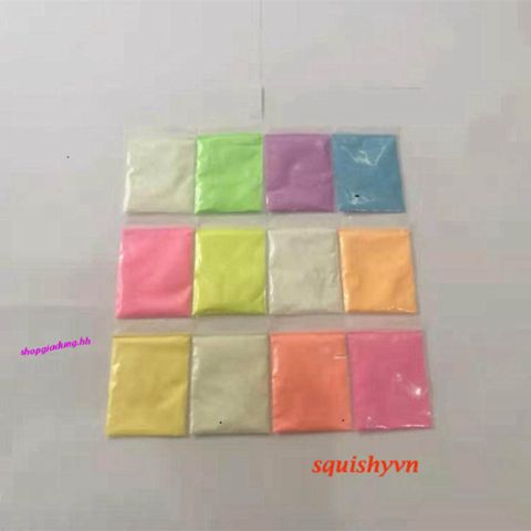 Bột Phát Sáng Dạ Quang 20g - Bột Chiếu Sáng Cho Resin Epoxy - Chất Liệu Thuần Chất, Đổ Nghệ Thuật, Đèn LED, Tạo Hiệu Ứng Độc Đáo