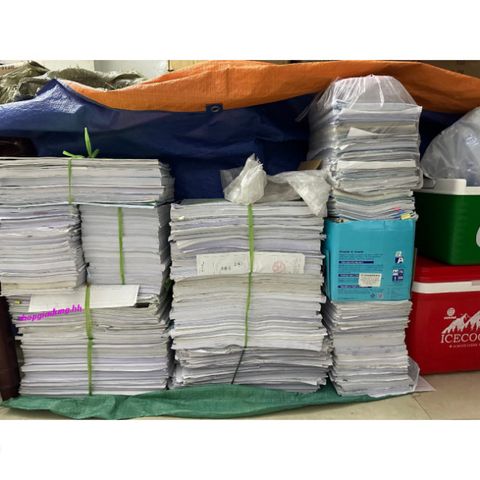 Giấy A4 Một Phía Cũ 1kg Đã Dứt Ghim - Tiết Kiệm Chi Phí Cho Nhà Bán Hàng Online, Đạt Chất Lượng Cao, Đóng Gói An Toàn
