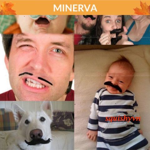 Bộ 6 Ria Mép Giả Halloween - Râu Giả Trá Hình Hài Hước Cho Tiệc Tùng Nam Nữ, Đồ Dùng Hóa Trang Sang Trọng