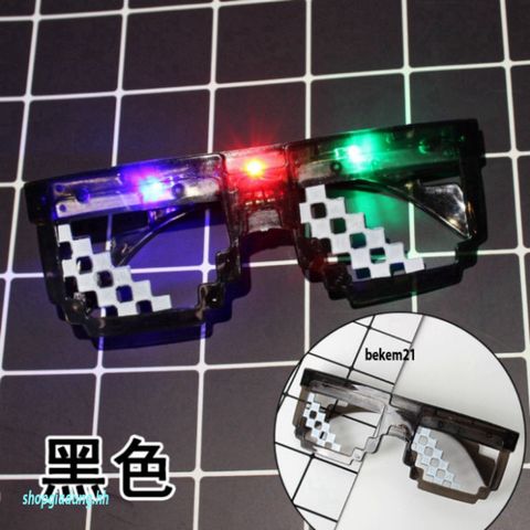 Kính Rèm Mắt Hình Trái Tim LED Nhiều Màu - Kính Dạo Phố Thời Trang Cho Tiệc Tùng, Sinh Nhật, Quán Bar Vui Nhộn