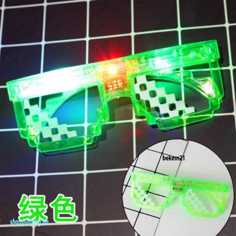 Kính Rèm Mắt Hình Trái Tim LED Nhiều Màu - Kính Dạo Phố Thời Trang Cho Tiệc Tùng, Sinh Nhật, Quán Bar Vui Nhộn