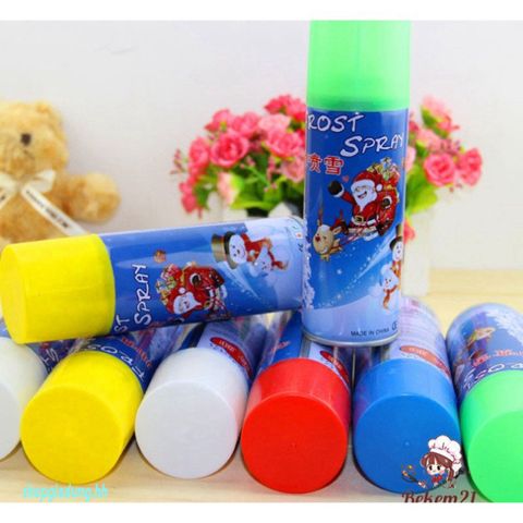 Bình Xịt Tuyết 250ml - Sản Phẩm Trang Trí Tiệc Sinh Nhật, Noel, Sự Kiện - Giá Rẻ, Tạo Không Khí Vui Vẻ