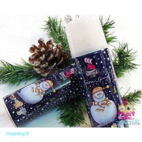 Bình Xịt Tuyết 250ml - Sản Phẩm Trang Trí Tiệc Sinh Nhật, Noel, Sự Kiện - Giá Rẻ, Tạo Không Khí Vui Vẻ