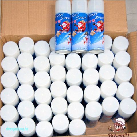 Bình Xịt Tuyết 250ml - Sản Phẩm Trang Trí Tiệc Sinh Nhật, Noel, Sự Kiện - Giá Rẻ, Tạo Không Khí Vui Vẻ