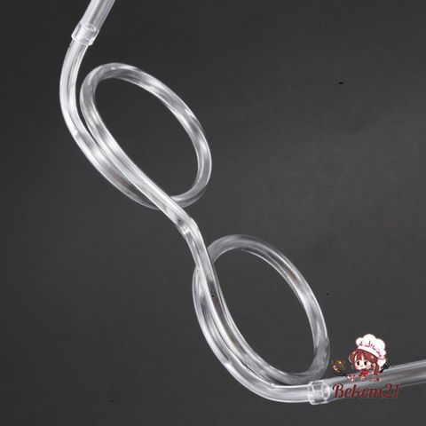 Ống Hút Kính Đeo Mắt Vui Nhộn - Thiết Kế Độc Đáo, Đồ Gia Dụng Nhà Bếp 65cm, Phụ Kiện Thú Vị Cho Tiệc Tùng