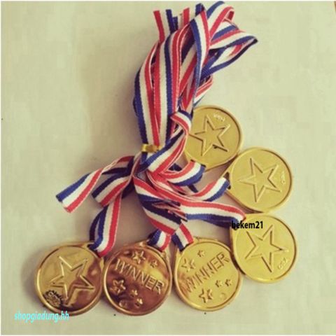 Huy Chương Thể Thao Cao Cấp - Quà Tặng Vàng Bạc Đồng Nhựa Cứng, Thích Hợp Cho Trẻ Nhỏ và Người Lớn
