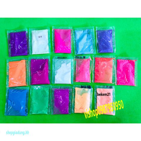 Bột Dạ Quang Siêu Sáng DIY 10g - Phát Sáng Trong Đêm, Trang Trí Nghệ Thuật, Dùng Cho Quần Áo, Giấy, Gỗ, và DIY