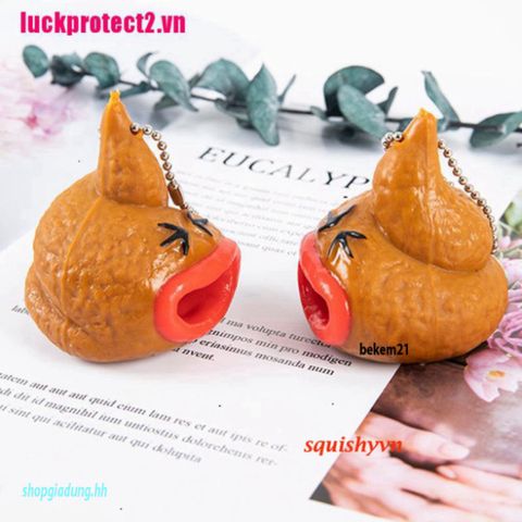 Móc Khóa Vui Nhộn Hình Cục Cứt - Quà Tặng Nghệ Thuật Độc Đáo Cho Trẻ Em, Thiết Kế Bằng Nhựa Bền, Mở Rộng Sáng Tạo