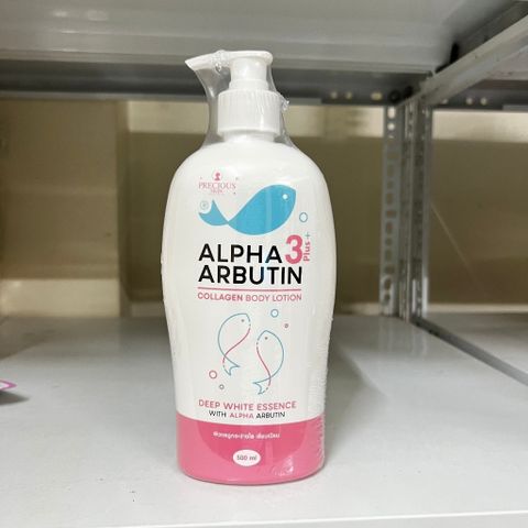 Sữa Dưỡng Thể Alpha Arbutin 3 Plus Collagen 500ml - Giúp Làm Sáng Da, Cung Cấp Độ Ẩm Mềm Mịn, Chăm Sóc Da Chống Lão Hóa Chính Hãng