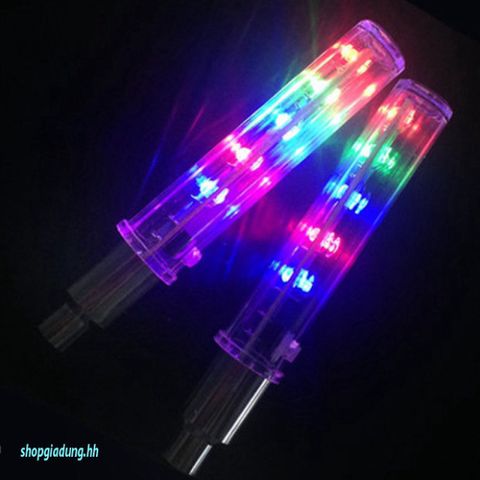 Đèn Van Xe 5 Bóng LED Nháy 7 Màu - Phát Sáng Khi Chạy, Tương Thích Mọi Mẫu Xe, Trang Trí An Toàn