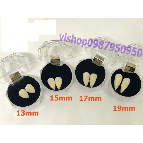 Răng Nan Giả Răng Khểnh Cao Cấp - Bộ Răng Nan Chất Lượng Kèm Keo Gắn An Toàn - Phụ Kiện Hóa Trang Hấp Dẫn