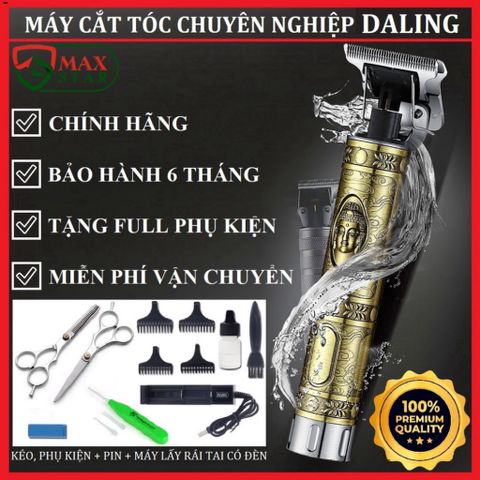 Tông Đơ Cắt Tóc Chuyên Nghiệp T9 Hình Phật - Máy Cắt Tóc Nam Cao Cấp, Bảo Hành Chính Hãng 3 Tháng, Đổi Mới 30 Ngày